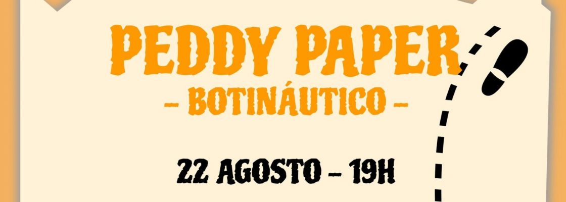 Peddy paper “Botináutico” tem 3.ª edição