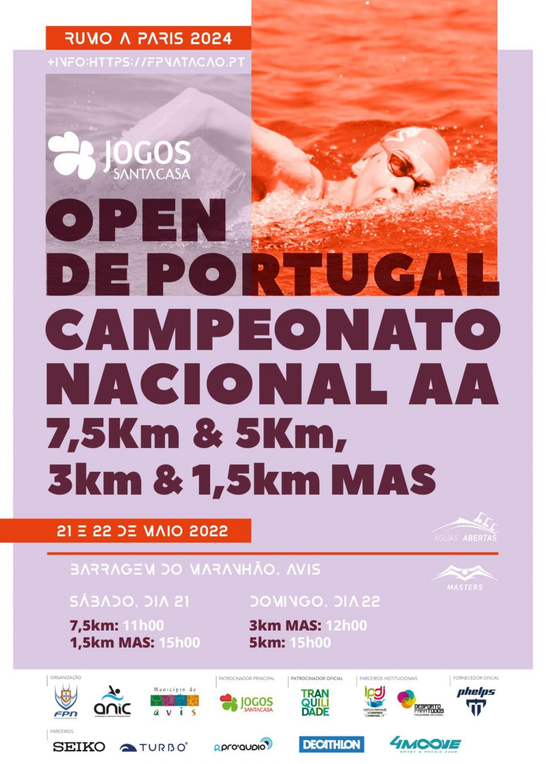 Open de Portugal – Campeonato Nacional de Águas Abertas e de Masters