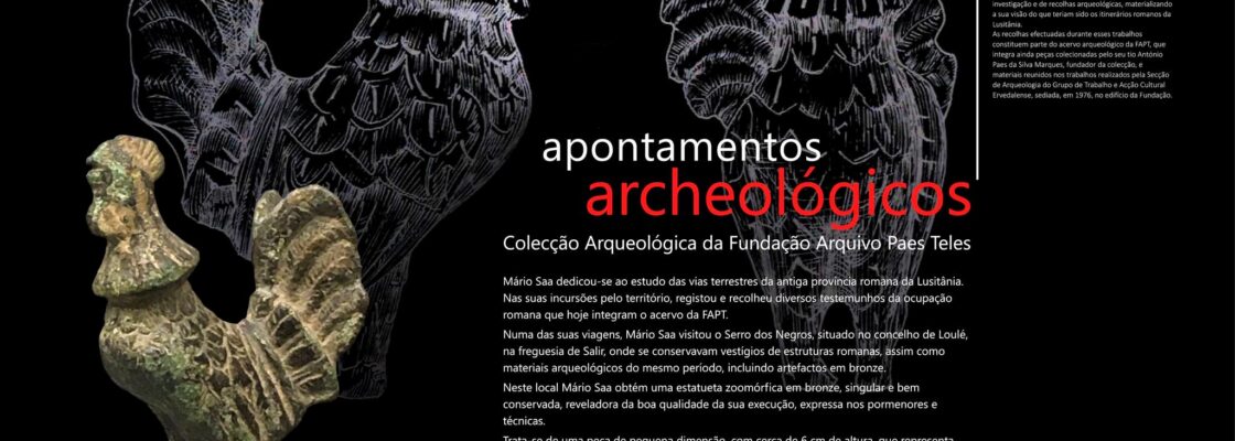 Apontamentos Archeológicos – Coleção de Arqueologia da Fundação Arquivo Paes Teles | I...