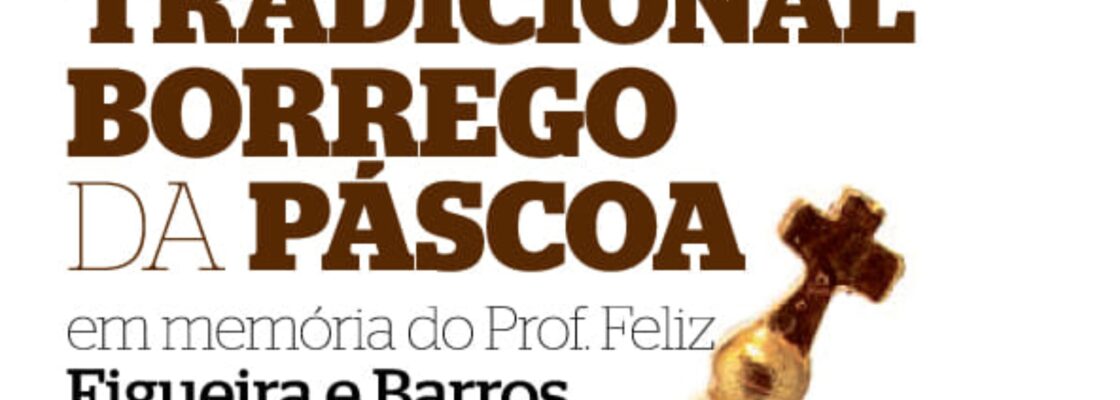 Tradicional Borrego da Páscoa em Figueira e Barros