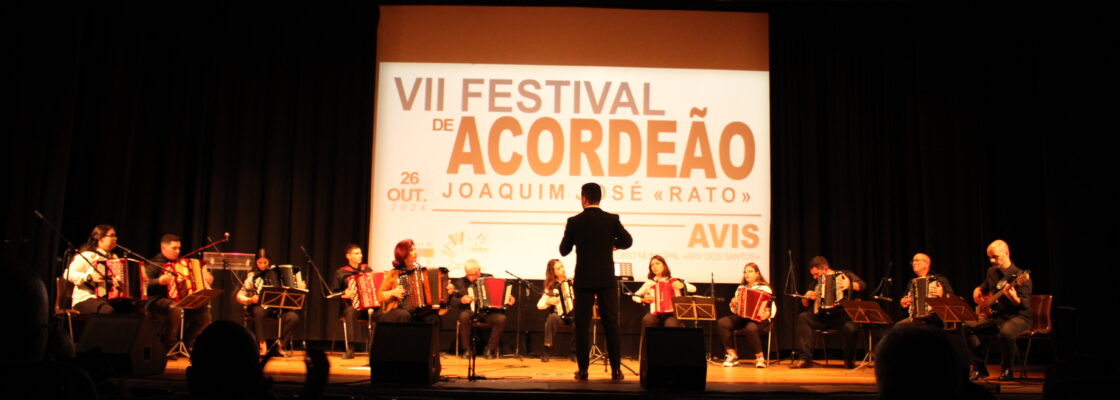 Avis recebeu o VII Festival de Acordeão Joaquim José “Rato”