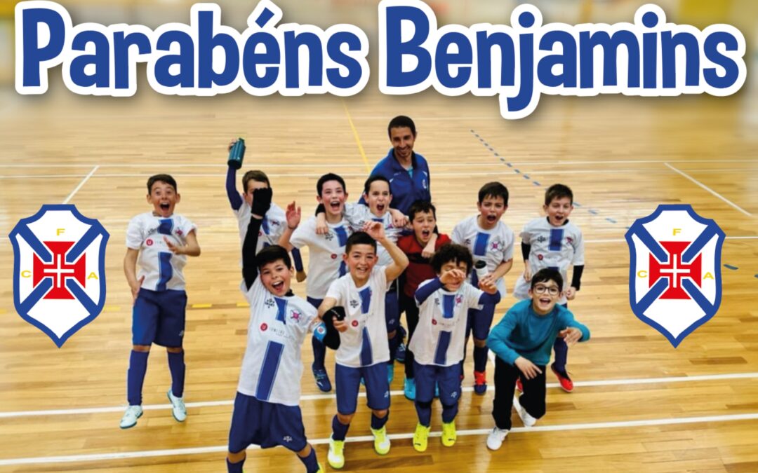Equipa de Benjamins dos Avisenses está de parabéns