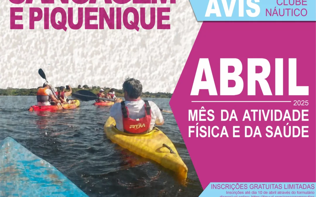 Canoagem convida a navegar “Pelas águas do Náutico”