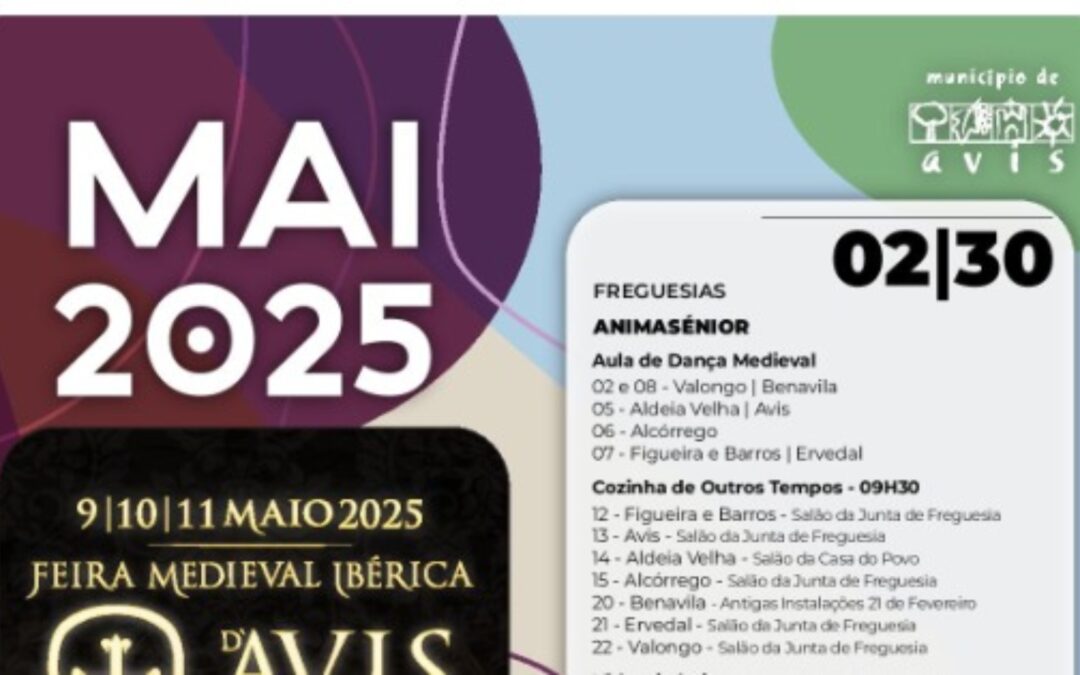 Agenda do Mês – Maio 2025