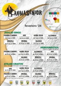 Animasénior: Jogo do Bingo, Hidroginástica e Atelier Criativo nas atividades do mês de fevereiro
