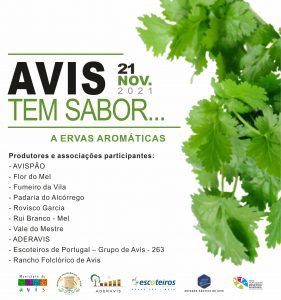 “Avis tem sabor…A ervas aromáticas”
