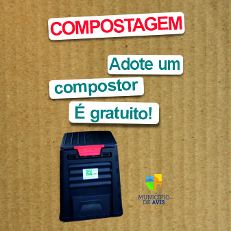 Adote um compostor, é um gesto gratuito que contribui para reduzir resíduos em aterro