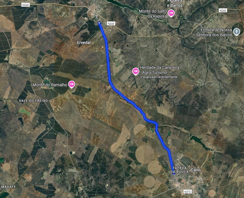 Aviso – Trânsito condicionado na Estrada Municipal 507 (entre Ervedal e Cano)